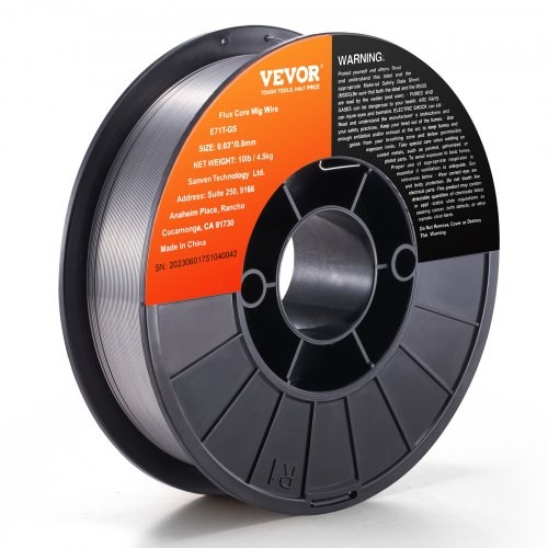 Flux Core Welding Wire, E71T-GS 0.030-inch 10LBS, Gasless Mild Steel MIG Welding
