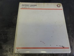 Detroit Diesel Series V- 71 Engine Service Manual Sections 1-3 only