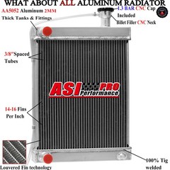 4-Row Radiator fit Lincoln Welder (Miscellaneous) Ranger 250D 305D Vantage 300