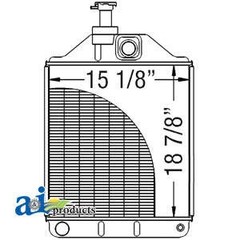 531982M94 Radiator fits Massey Ferguson 255 – Replaces 219838