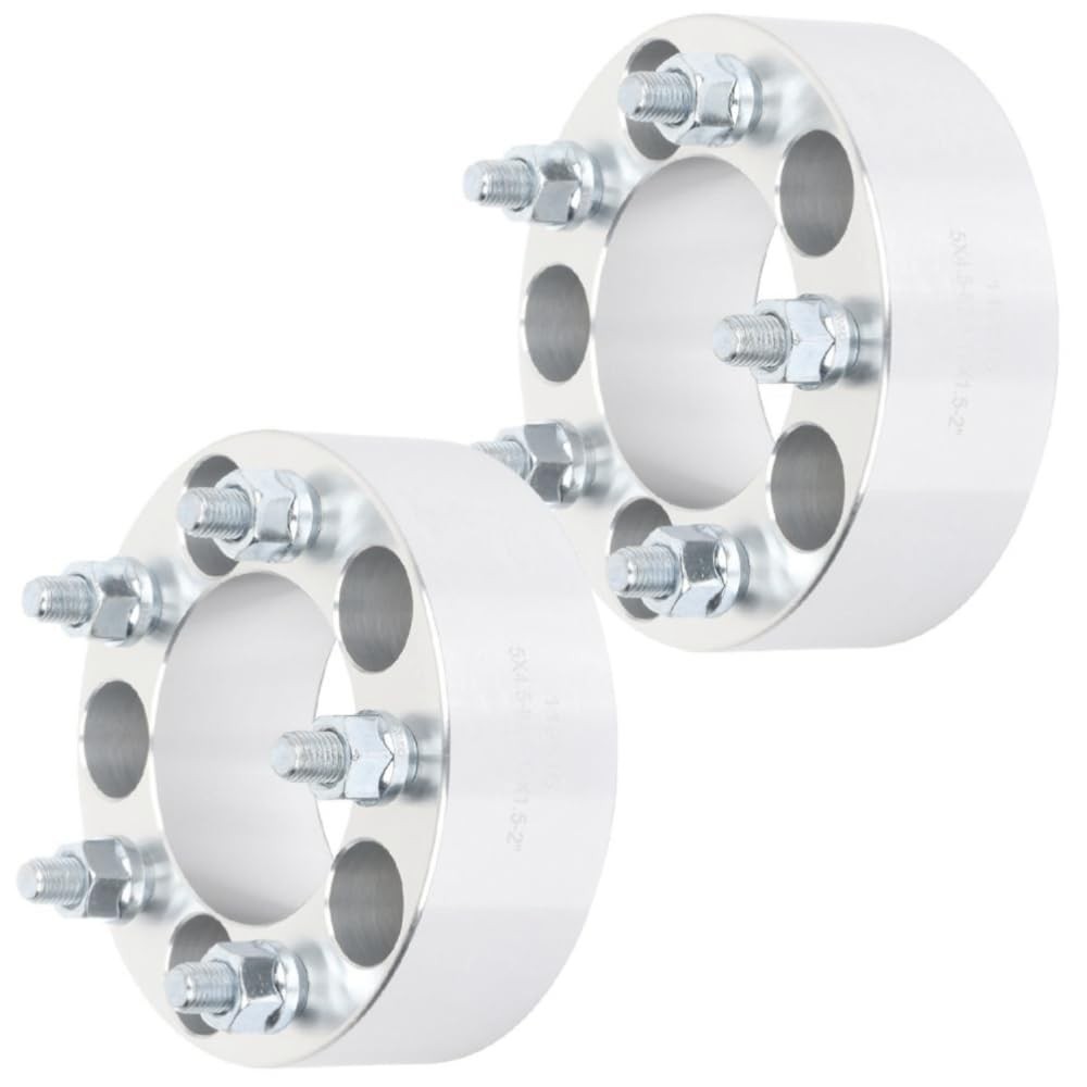 2″ 5×4.5 12×1.5 Wheel Spacers FordToyotaHondaJeepHyundaiKiaChryslerAcuraDodge
