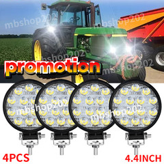 4pcs 4inch LED Work Lights Fit John Deere 40/50 Series 4040 4240 4440 4640 4840