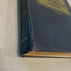 Motor’s Auto Repair Manual 1958 21st Edition Vintage Illustrated Guide Free Ship
