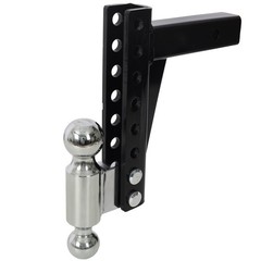 Adjustable Dual Ball Mount 12,000 & 10,000 lbs Towing 2″ & 2-5/16″ Balls