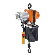 Electric Chain Hoist, 2200 lbs/1 ton Capacity, 10 ft Lifting Height, 10 ft/min S