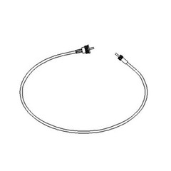 Tachometer Cable Fits Massey Ferguson 1080 2805 285 2775 1085 2745 522879M95