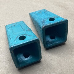 LOT OF (2) X156 & P156 Bucket Tooth Assembly fits Hensley 156