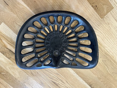 Antique Vintage Milwaukee Cast Iron Tractor Implement Seat