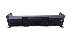 10′ low profile Rubber & Steel Blade Skid Steer Snow Pusher Box MADE USA