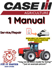 CASE IH 9230 TRACTOR MANUAL SERVICE REPAIR PDF USB