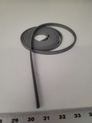 3/16 X 3/8 X10′ Rubber Gasket