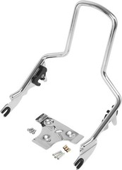 Detachable Sissy Bar Passenger Backrest Pad & Luggage Rack for Touring 09-25