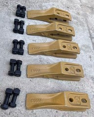 6684447 Bobcat Skid Steer Bucket Unitooth Trenching Bucket Teeth w Hardware 5PK