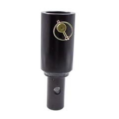Auger Bit Adapter Conversion 2-9/16 inch female Round to 2″ Male Round