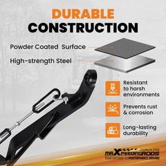 3-Point Hitch for Kubota BX1870 BX1880 BX2200D BX2230D BX22D Black Steel