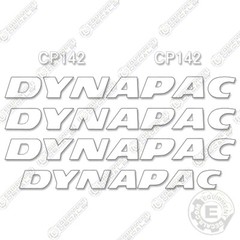 Fits Dynapac CP142 Decal Kit Pneumatic Roller Equipment Decals (CP 142)