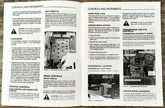 Ford 1100 Operators Owners Manual Tractor Maintenance Controls Operation Lube