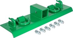 Bolt on Grab Hooks & D Rings & 2″ Receiver For John Deere 1025R Compact Tractor