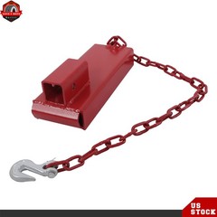 2″ Forklift Hitch Receiver Trailer Hitch Receiver Towing Adapter Ball Mount