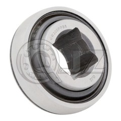 [1-Pack] GW208PPB5 Disc Harrow Ball Bearing [1-1/8″ Square Bore x 80 mm OD]