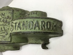 Antique Emerson Brantingham Cast Iron Gear Cover Mowing Machine ….[S7-3]