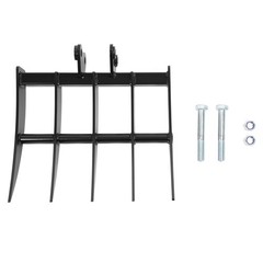 Rake Attachment Tools For Mini Excavator 1-1.5 Ton Excavator Digger Heavy-duty