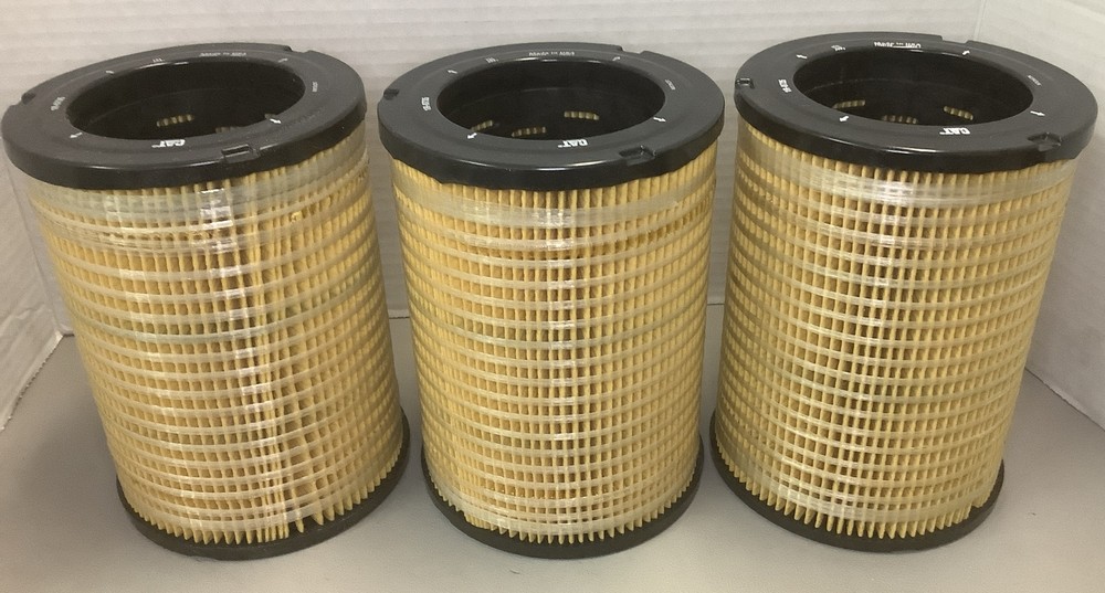 Lot of 3 CAT 1R-0735 Caterpillar Hydraulic Oil Filters (B443)