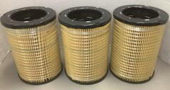 Lot of 3 CAT 1R-0735 Caterpillar Hydraulic Oil Filters (B443)