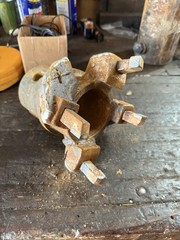 Hollow Stem Augers. 5ft, 3.25” ID