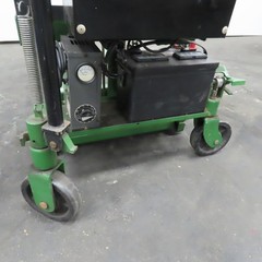 Bishamon LVE-100 2200Lbs. Skid Lift 12V Powered Fork Pallet Truck 30″ Lift