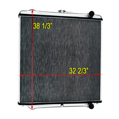 4448338 Radiator For Hitachi ZX200 ZX210 ZX230 ZX240-3 ZX250 ZX270 ZX225US