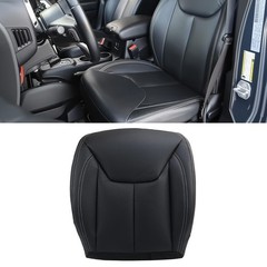 Driver Side Bottom Microfiber Leather Seat Cover Black Jeep Wrangler 2013-2017