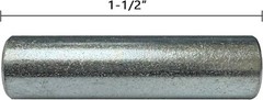 Ten New Galvanized Steel Spacer Tubes | 1/4″ ID x 3/8″ OD x 1-1/2″
