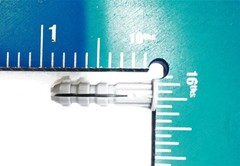 American Fasteners 3/16 X 3/4 Grey Plastic Wall Anchor 5325-07 (100pcs) NOS