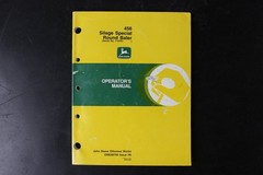 John Deere 456 Silage Special Round Baler Operator’s Manual OME89766 English