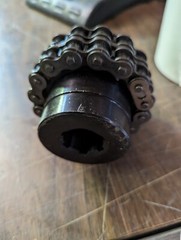 JCT AGT Wolverine Mower King brush hog Gear Box chain Coupling