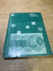 Cummins C Series Engines Shop Manual 1991 and 1994 Certification Levels