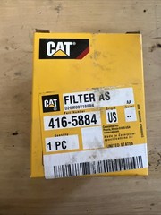 New Genuine OEM Cat Part 416-5884 Ultra High Efficiency Fuel Filter Caterpillar