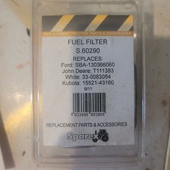 Fuel Filter Assembly Fits Ford Fits Massey Ferguson Fits John Deere Yanmar Kioti