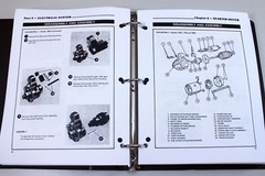 Ford 1300 1500 1700 1900 Tractor Service Repair Shop Manual Parts Catalog Binder