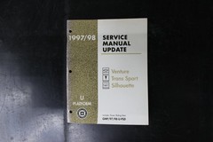 GM 1997/98 Service Manual Update U Platform Venture Trans Sport Silhouette