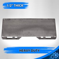 1/2″ thick Skid Steer Mount Plate Adapter Loader Quick Tach Attachment