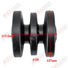 4Pcs Bottom Roller for Bobcat MT50 MT52 MT55 MT85 Mini Excavator