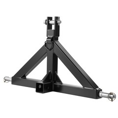Uimoso 2″ Tractor Hitch Receiver Adapter, 3-Point, 3000 lbs Load Capacity