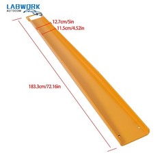 Heavy Duty Steel 72 x 4.5 Inch Pallet Fork Extensions Forklift Extensions