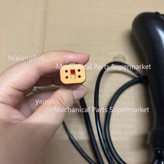 3-Button Electric Control Handle Joystick for Excavator Grapple/Clamp Conversion
