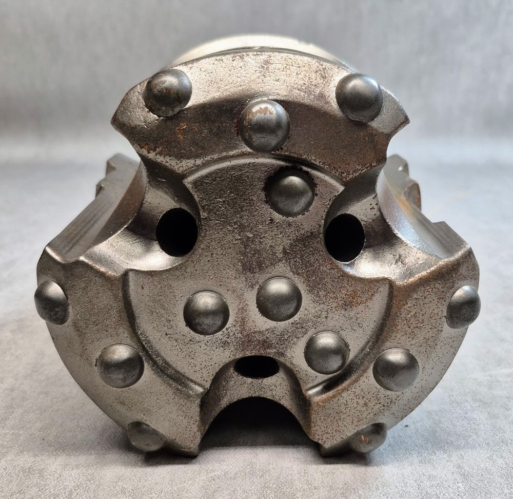 6″ QL60 DTH Hammer Bit Concave Face Domed Buttons Rock Drill Water Well 152mm