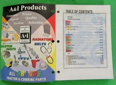 Vintage Agricultural & Industrial (A&I) Tractor Parts Catalog 622 Pages (2001)