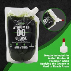 BLACKHAWK PERFORMANCE Lithium EP00 Grease – 32 oz EZ Squeeze Pouch (4pk)