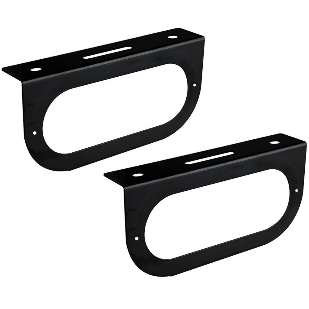 421-09 Qty 2: 6″ Oval Light Mounting Bracket Fits Universal Products